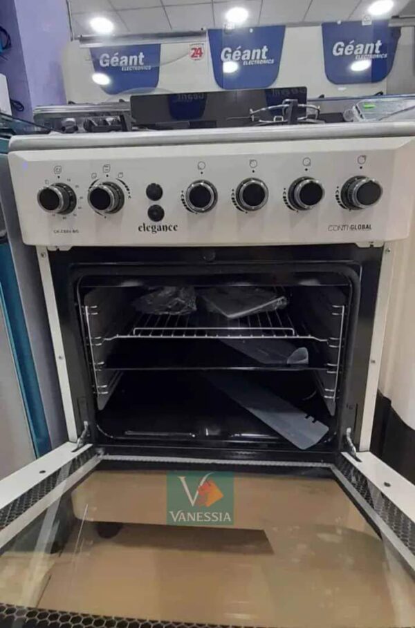 Cuisinière style palque chauffante géant 4 feux ventilé - Image 8