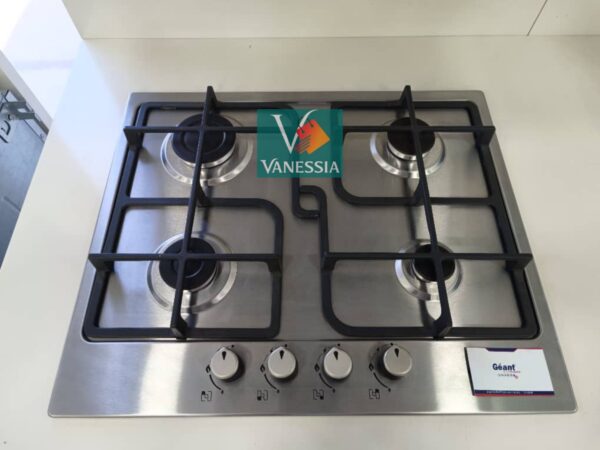 Palque chauffante marque géant inox 4 feux sans thermocouple