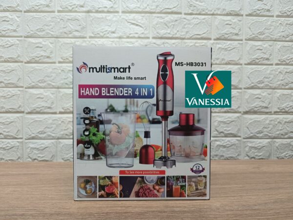 Robot 4en1 marque multismart couleur rouge - Image 6