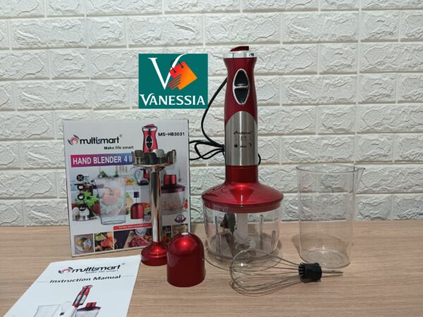 Robot 4en1 marque multismart couleur rouge - Image 5