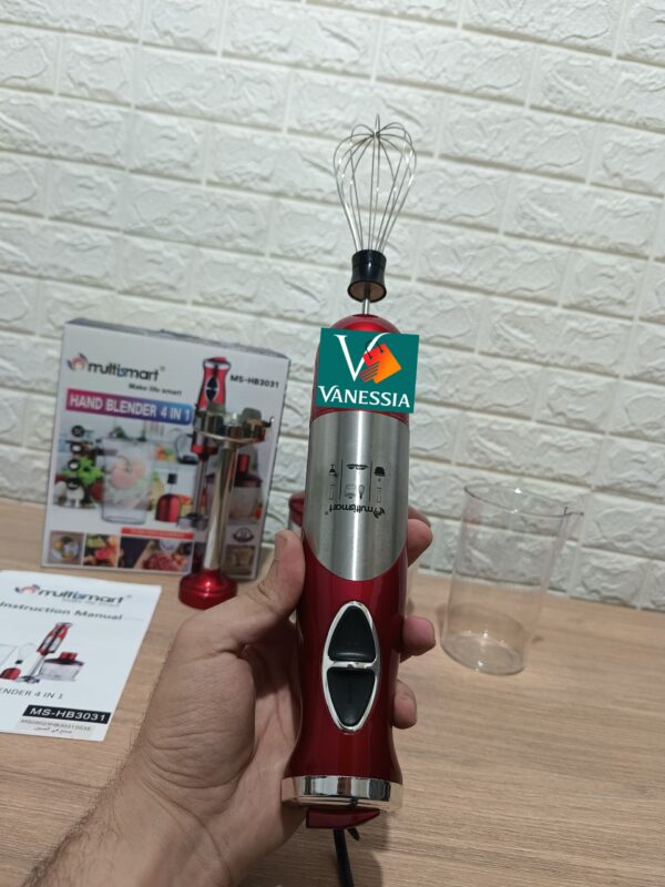 Robot 4en1 marque multismart couleur rouge - Image 3