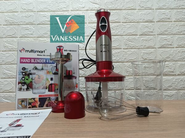 Robot 4en1 marque multismart couleur rouge - Image 2