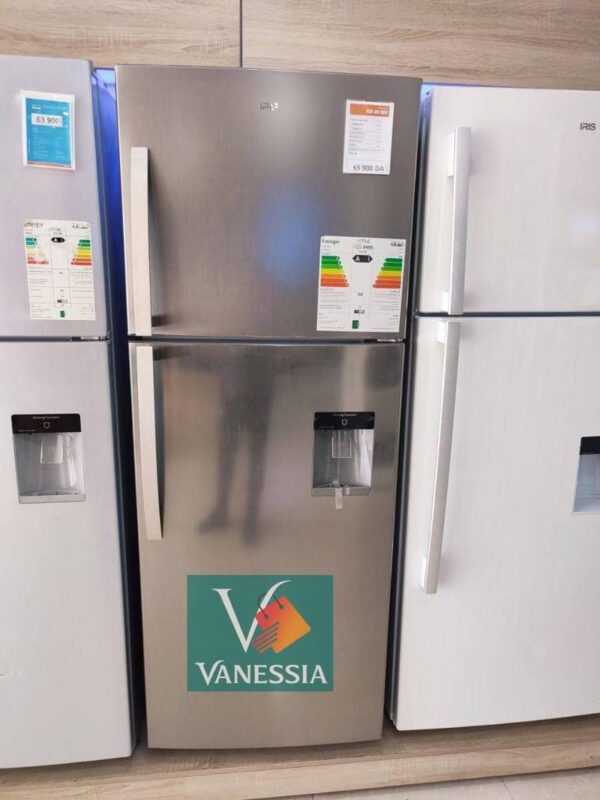 Réfrigérateur iris 480L inox