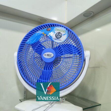 Ventilateur 2en1 de sol & mural marque cobra couleur bleu