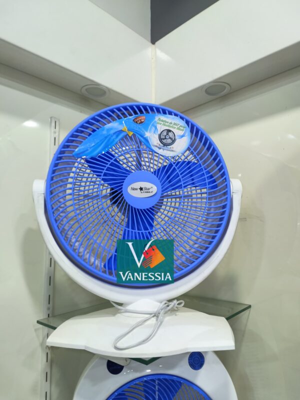 Ventilateur 2en1 de sol & mural marque cobra couleur bleu - Image 2
