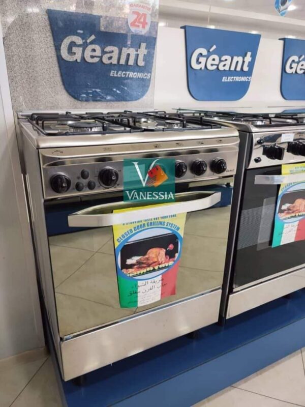 Cuisinière marque géant italiano inox ventiler - Image 6