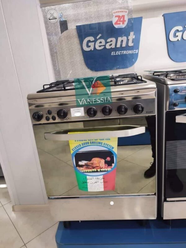 Cuisinière marque géant italiano inox ventiler - Image 2