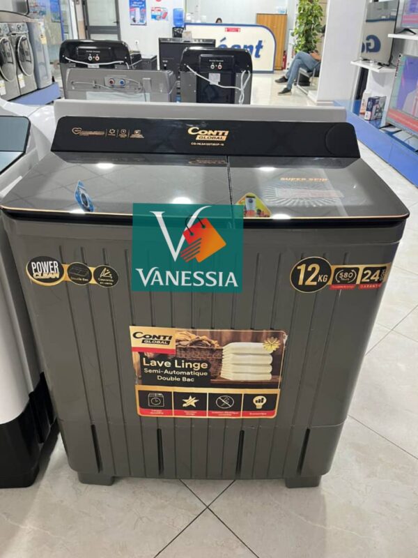 Machine à laver double bag marque Contiglobal 12kg