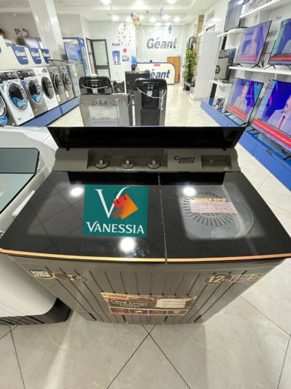 Machine à laver double bag marque Contiglobal 12kg - Image 2