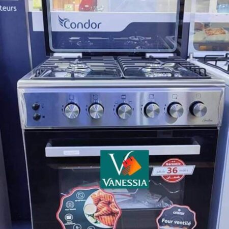 Cuisinière cristor gratina inox