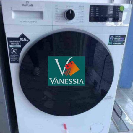 Machine à laver Automatique marque raylan blanc 10.5kg