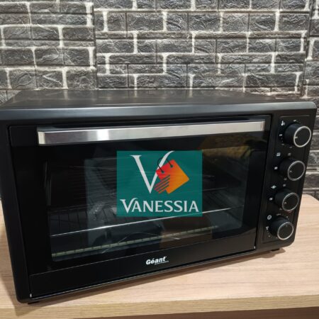 Four marque géant 70L ventiller noir & inox