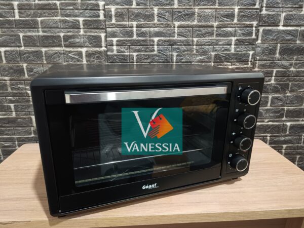 Four marque géant 70L ventiller noir & inox