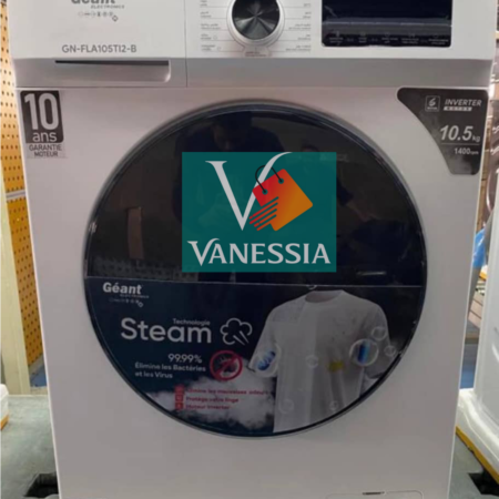 Machine à laver Automatique marque géant Inverter 10kg couleur blanche