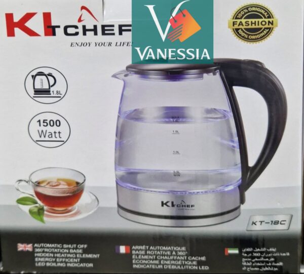 Bouloire marque kitchef 1.8L - Image 2