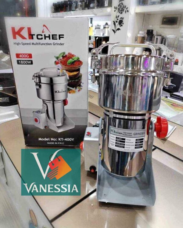 Moulin épices marque kitchef 400g