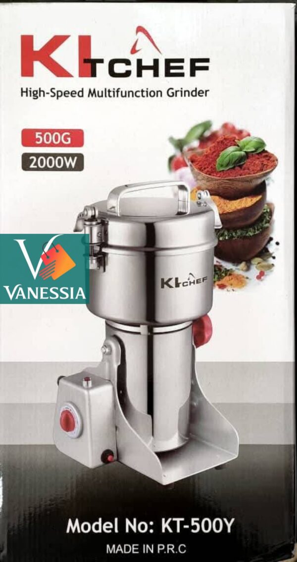 Moulin épices marque kitchef 500g - Image 2