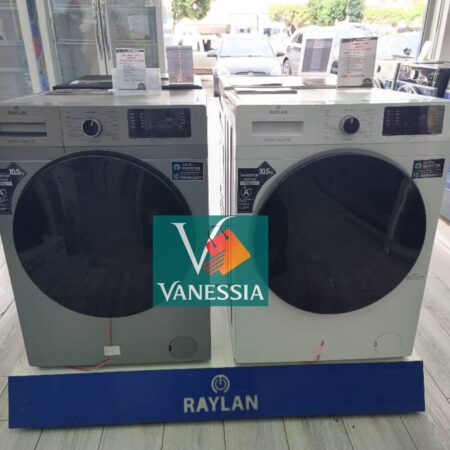 Machine à laver Automatique marque raylan gris 10.5kg