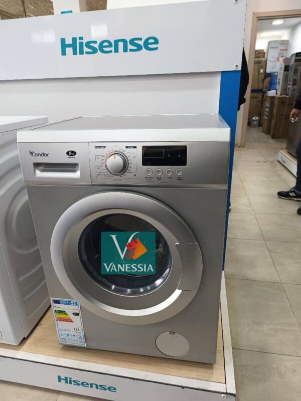 Machine à laver marque condor 6kg automatique