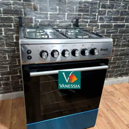 Cuisinière marque géant cristal ventiller inox