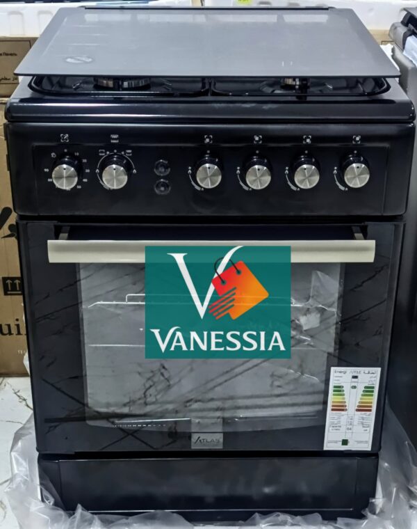 Cuisinière marque atlas noir ventiller - Image 5