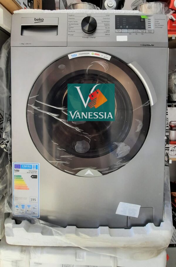 Machine à laver beko 9kg inventer - Image 2