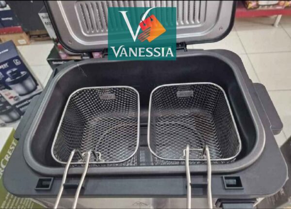 Friteuse électrique marque multismart 4,5L inox - Image 3