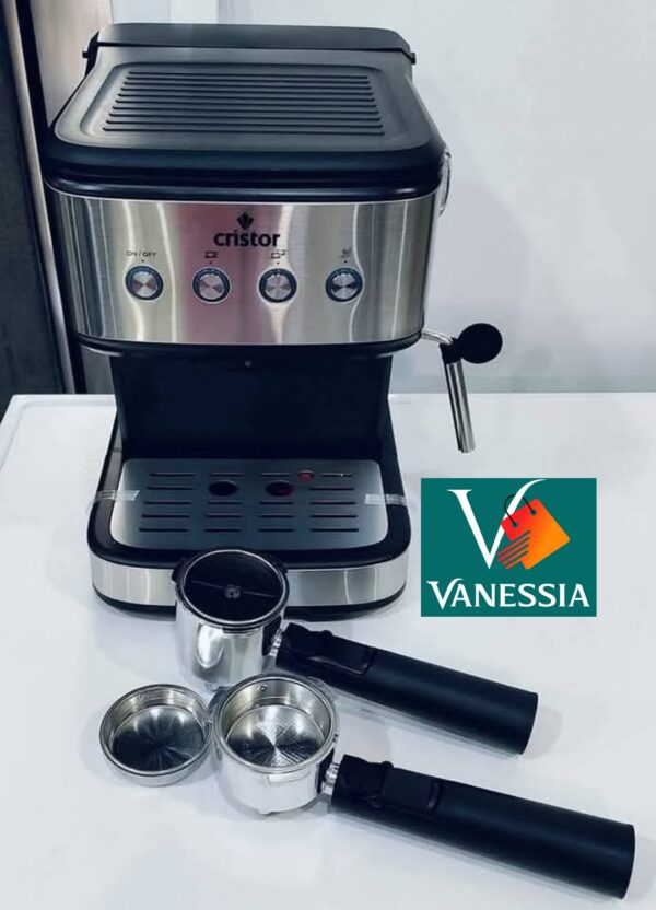 Cafetière cristor 2en1 capsules et bras inox - Image 6