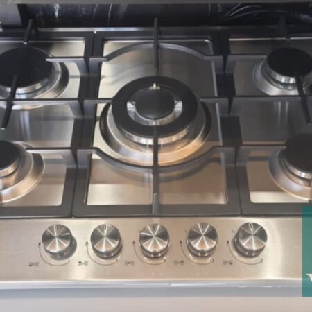 Plaque chauffante 5 feux marque continental inox 