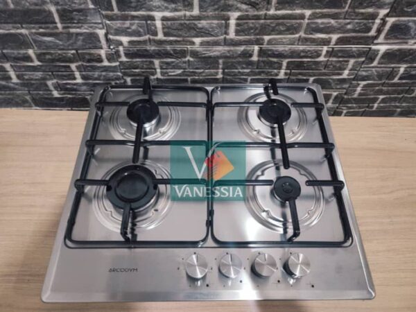 Plaque chauffante 4 feux inox marque Arcodym